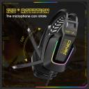 ONIKUMA X13 Noise Cancelling Headphones Wired Gaming Headset Music Earphones Suitable For Computer Laptop With RGB Lighting Mic, 50mm Drivers, 120° Adjustable Mic, Multi-Color Options