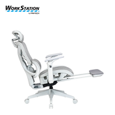 Fantech Workstation Cw2 Denver Executive Ergonomic Office Chair White