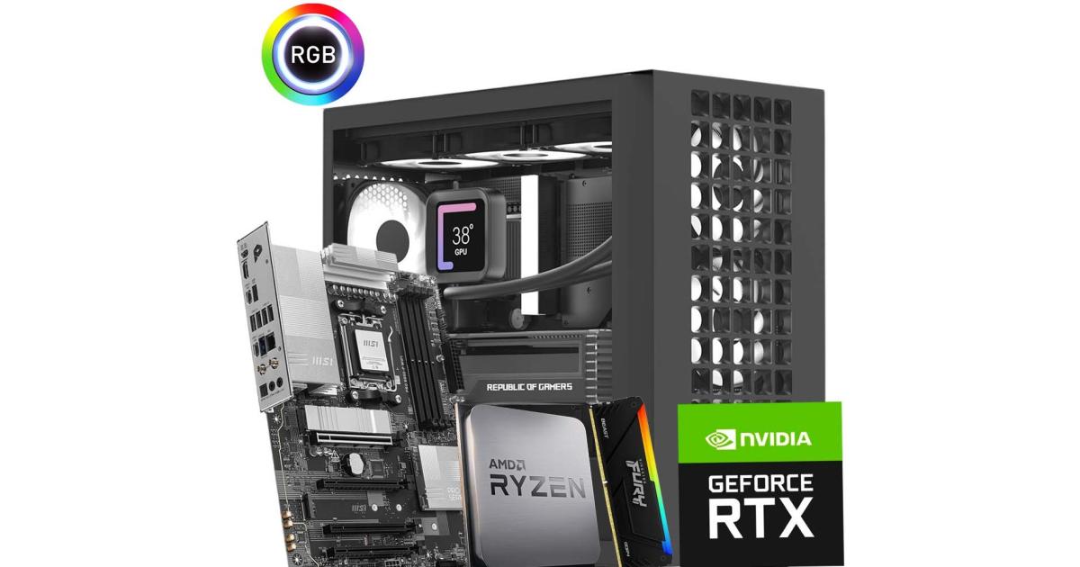 AMD RYZEN 5 9600X // 5060 TI 8GB // 16GB (2x8GB) DD5 RAM - Custom Build