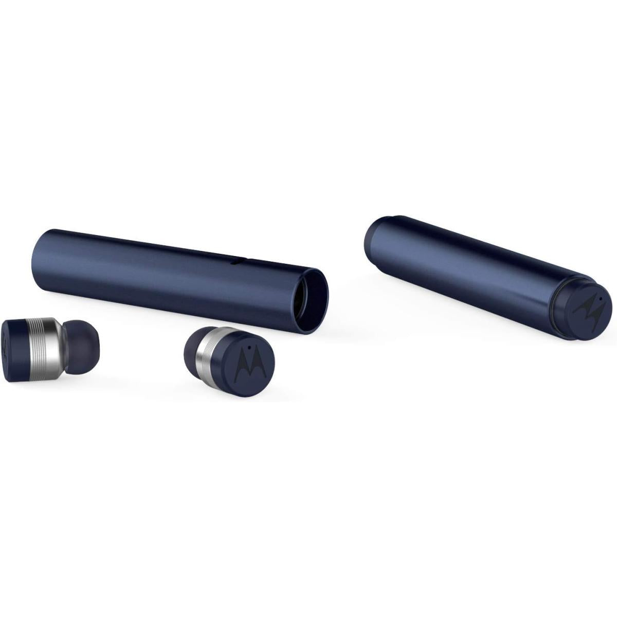 Motorola Lifestyle Vervebuds 300 Wireless Bluetooth In Ear Headphones 10 Hours Playtime Alexa, Google And Siri Compatible Royal Blue - CompuMe