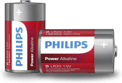 Philips D alkaline batteries AM1 LR20