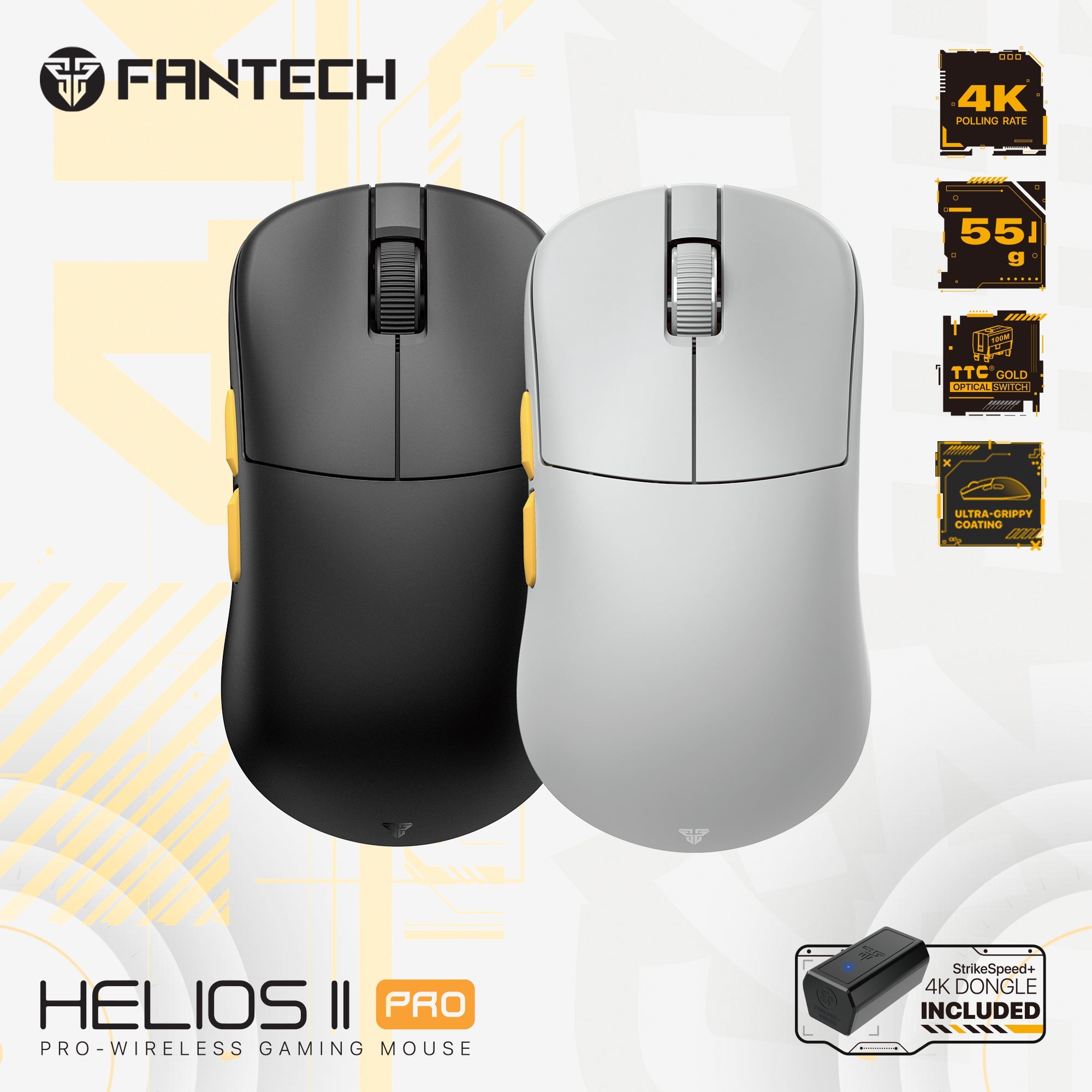 Fantech HELIOS II VD3V3 PRO 4K Wireless - CompuMe