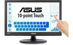 ASUS VT168HR Touch Monitor - 16 inch (15.6 inch viewable) 10-point Touch, HDMI, Flicker free, Low Blue Light, Wall-mountable, Eye care