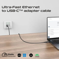 Promate Clink-RJ45, USB-C to Ethernet Cable