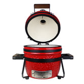Badia Kamado Grill Mini 13 Inch - Red