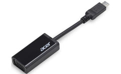 Acer Usb Type C To Vga Plug And Play Converter Cable Adaptor Black