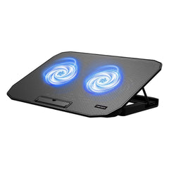 Fantech NoteBook Cooler NC13 Two Fan Suitable For 9-15.6 Inch Laptop