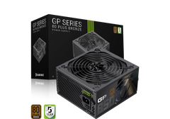 GameMax GP 850W 80 Plus Bronze Power Supply Unit, Active PFC, 140mm Ultra-Silent Fan, High-Efficiency ATX PSU ATX 3.1