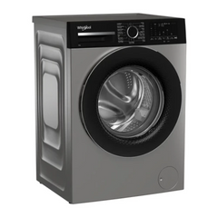 Whirlpool Front Load Washing Machine A+++, 8KG, 1200RPM, Silver - WFL 08122S SBMJ