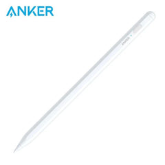 Anker Pencil A7139p21 Drawing Stylus Pen Bluetooth 5.3 Up To 8 Hours Usb C Charging 15.4 Grams For Apple Ipad White
