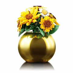 Sluban - PLEYERID-Sunflower(Plated vases)288pcs