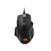 Redragon M925 Wired Gaming Mouse, 24,000 Max DPI Optical Gaming Mouse with 10 Programmable Buttons, Ergonomic Natural Grip Build, Software Supports DIY...