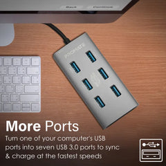 Promate EZHUB-7, USB Hub