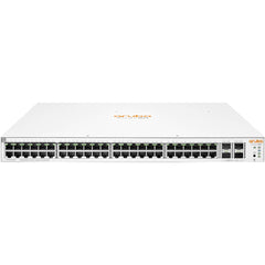 Aruba Instant On 1930 48 Port Poe+ Managed Switch With 4x Sfp+ 128 Gb/s Switching Capacity 370w Power Budget White - CompuMe