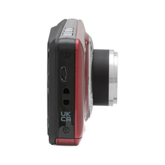Kodak Compact Digital Camera FZ55 5x Optical Zoom CMOS, Li-ion Battery, Red