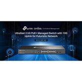 TP - Link wired network switch for network connectivity