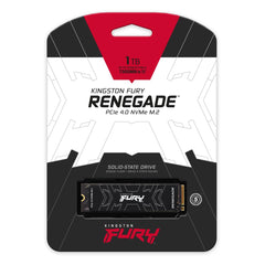 Kingston Fury Renegade 1tb Pcie 4.0 Nvme M.2 Ssd Up To 7,300mb/s