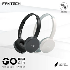 Fantech GO AIR WH02 WIRELESS HEADSET - White