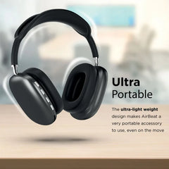 Promate AirBeat.BLACK Wireless Headset