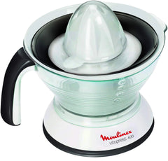Moulinex Vita Press Juicer, 0.6Lit, 25Watts, White - PC300B10