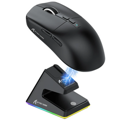 ATTACK SHARK X6 PAW-3395 Wireless Gaming Mouse - Black