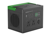 Schneider OffGrid Portable Power Station 500, 230V, 517Wh Lithium-ion, LCD, 2 BS1363 UK outlets, Sinewave, 3 USB-A, 2 USB-C, Wireless Charger