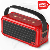 Divoom Mocha Portable Bluetooth Speaker 360* Surround Sound - Red