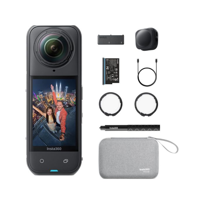 INSTA360 action camera for video recording