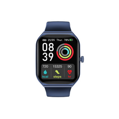 Promate Prowatch 1.96" Fitness Tracker Smart watch with BT Calling - Blue