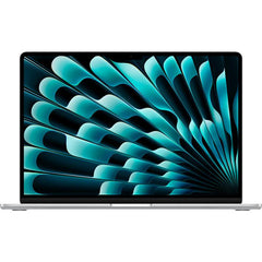 Apple MacBook Air 15Inch, M4 chip with 10-core CPU & 10-core GPU, 16GB & 256GB SSD, Silver - MW1G3AE