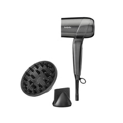 BaByliss Titanium Powerful Compact Ionic Hair Dryer for Fast Drying, 1600W Digital Motor | D6200DSDE