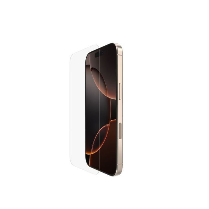 Belkin InvisiGlass Privacy Treated Screen Protector for iPhone 16 Pro with screen protectors
