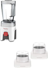Moulinex Blender Genuine, 1.75Lit, 500Watts, White - LM242B25