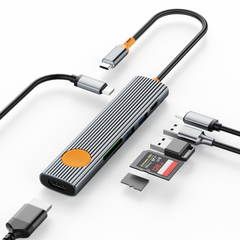 WIWU Wi-HB007 Travelling 7in1 USB-C Hub