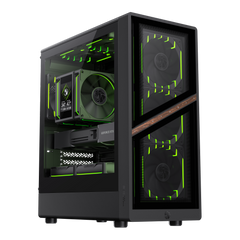 GAMEMAX AERIS 330 GB (BLACK) MATX GAMING CASE