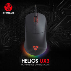 Fantech HELIOS UX3 MACRO RGB Gaming Mouse - White
