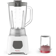 Moulinex Blender Blendeo, 1.5Lit, 450Watts, White - LM2B2126