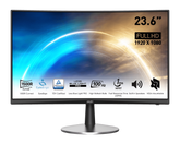 MSI PRO MP2422C 24-inch FHD, Frequency 100Hz VA, Curve 1500R, Black Monitor