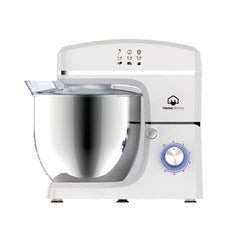 Home Electric Stand Mixer, 6Speeds, 10Lit, 1500Watts, White - TC-860