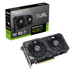ASUS DUAL GEFORCE RTX 4060 TI OC 8GB GDDR6- Graphics Card