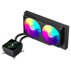 GAMEMAX GLACIER 240 LIQUID CPU COOLER BLACK