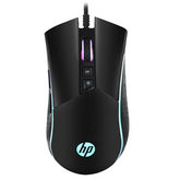 HP Wired Gaming Mouse, Black - M220