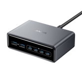 Anker Prime 200W GaN Charger – 6 Ports, 4x USB-C 100W, 2x USB-A