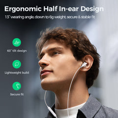 JOYROOM JR-EW01 Half -Ear wired Earphones