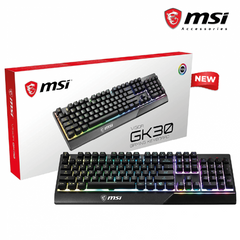 MSI Vigor GK30 RGB 6-Zone RGB Lighting Gaming Keyboard - BLACK