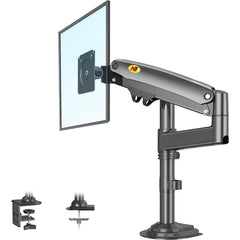 NB North Bayou H100 22" to 35" Adjustable Universal Monitor Arm Gas-Spring Desk Mount