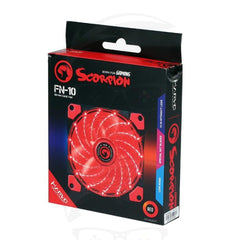 MARVO Scorpion FN-10 Fan - RED