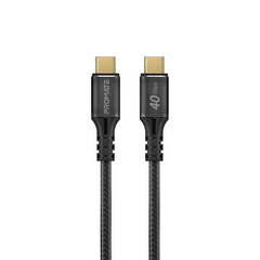 Promate powerbolt240-2M 240W Super Speed Fast Charging USB-C Cable - Black