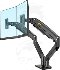 NB North Bayou F195A Dual Monitor Desk Mount Stand Monitor Arm for Two Screens