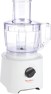 Moulinex Easy Force Food Processor, 25Functions, 800Watts, White - FP247127